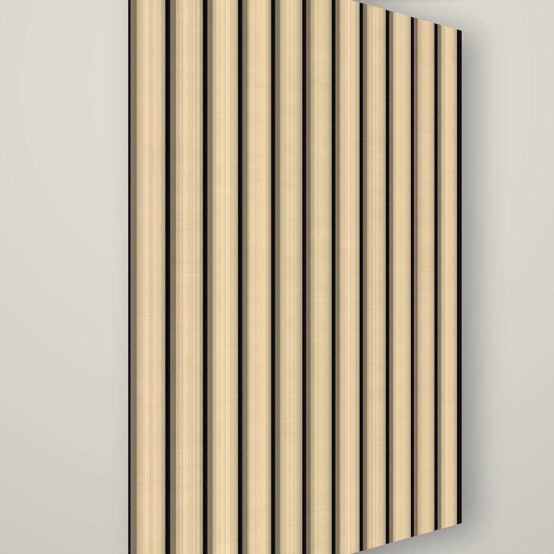 Mesa Ribbed Wall Panel – Natural