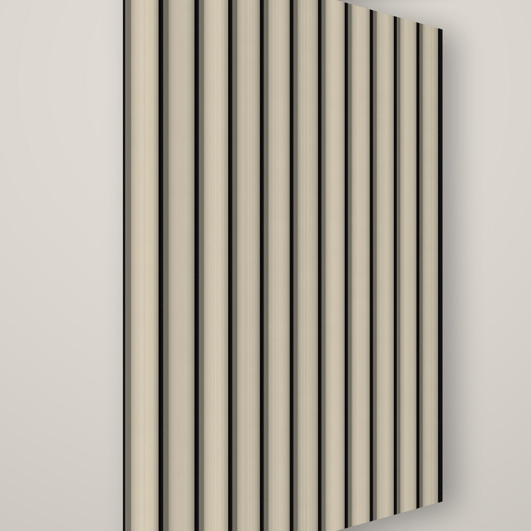 Mesa Ribbed Wall Panel – Sand